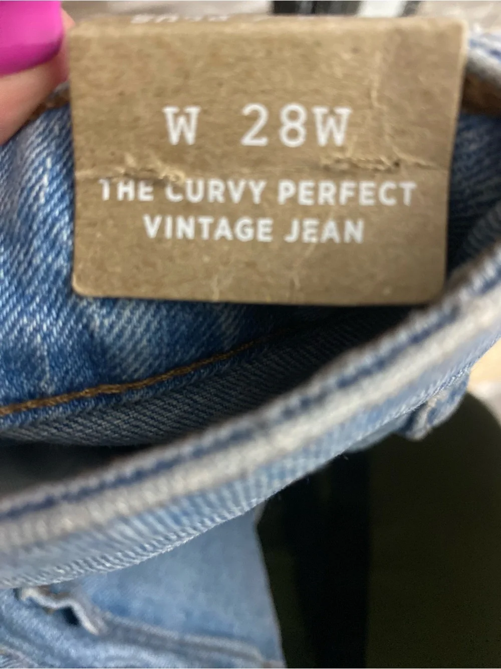 Madewell The Plus Curvy Perfect Vintage Jean in Coney Wash: Destroyed Edition